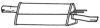 OPEL 571504 End Silencer